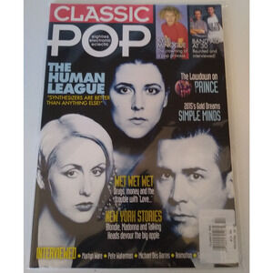 Classic Pop UK Magazine Dec 2014/Jan 2015 The Human League Simple Minds